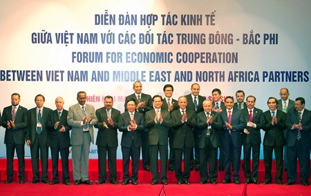 В Ханое открылся экономический форум Вьетнама и стран Ближнего Востока и Северной Африки - ảnh 2